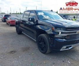 CHEVROLET SILVERADO 1500 SHORT BED HIGH COUNTRY 2021 6.2L 6.2 BENZYNA 420KM