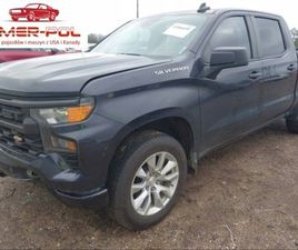 CHEVROLET SILVERADO 2022R., 1500 SHORT CUSTOM, OD UBEZPIECZALNI 2.7 BENZYNA