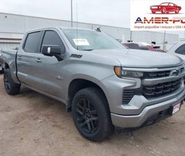 CHEVROLET SILVERADO 2024R., 1500 SHORT RST, OD UBEZPIECZALNI 5.3 BENZYNA