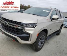CHEVROLET TAHOE 2022R., K1500 Z71, OD UBEZPIECZALNI 5.3 BENZYNA 355KM