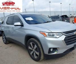 CHEVROLET TRAVERSE CHEVROLET TRAVERSE 2020R., LT LEATHER, OD UBEZPIECZALNI 3.6 BENZYNA 310KM