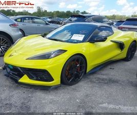 CORVETTE C8 CABRIOLET STINGRAY CHEVROLET CORVETTE 2024 CHEVROLET CORVETTE 2DR STINGRAY CONV W2LT 6.2