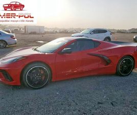 CORVETTE C8 STINGRAY CHEVROLET CORVETTE STINGRAY 1LT 2023 6.2L 6.2 BENZYNA 490KM