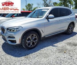 BMW X3 SDRIVE30I 2021 2.0L 2.0 BENZYNA 248KM