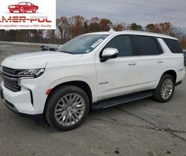 CHEVROLET TAHOE 2023R., PREMIER, OD UBEZPIECZALNI 5.3 BENZYNA 355KM