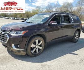 CHEVROLET TRAVERSE 2020R., LT, OD UBEZPIECZALNI 3.6 BENZYNA 310KM