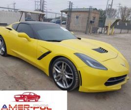 CORVETTE C7 CHEVROLET CORVETTE 2019 CHEVROLET CORVETTE STINGRAY 6.2 BENZYNA 460KM