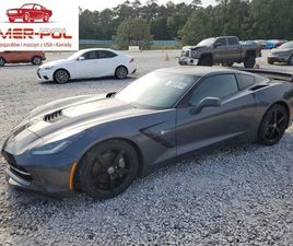 CORVETTE C7 CHEVROLET CORVETTE STINGRAY 3LT 2019 6.2L 6.2 BENZYNA 455KM