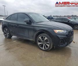 AUDI SQ5 2024 AUDI SQ5 SPORTBACK PREMIUM PLUS 3.0 BENZYNA 349KM