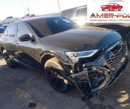 AUDI E-TRON 2024R., SLINE PREMIUM PLUS, OD UBEZPIECZALNI ELEKTRYCZNY 355KM