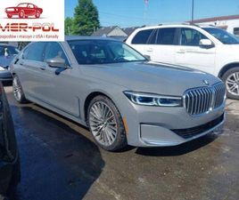 BMW SERIA 7 740I XDRIVE 2020 3.0L 3.0 BENZYNA 335KM