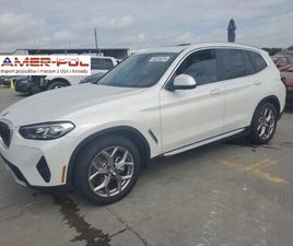 BMW X3 2023, 2,0L, SDRIVE30I 2.0 BENZYNA 248KM