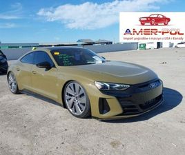 AUDI E-TRON GT 2022R., PRESTIGE, OD UBEZPIECZALNI ELEKTRYCZNY 470KM