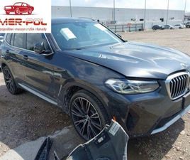 BMW X3 SDRIVE30I 2024 2.0L 2.0 BENZYNA 248KM