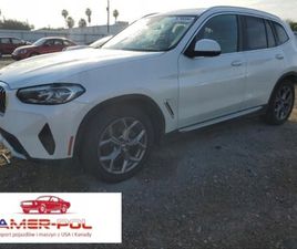 BMW X3 2022 BMW X3 SDRIVE30I 2.0 BENZYNA 248KM