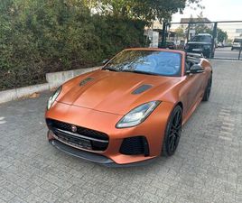 JAGUAR F-TYPE CABRIOLET P575 JAGUAR F-TYPE 5.0 L V8 SVR KOM./CARBON/KERAMIK/VOLL