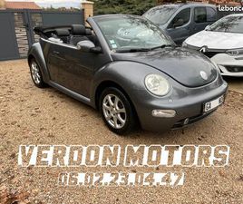 VOLKSWAGEN NEW BEETLE CABRIOLET - 1.8 TURBO 150CH