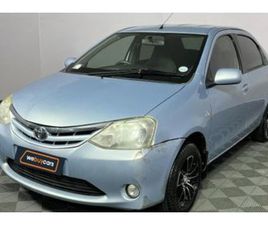 TOYOTA ETIOS 2012 TOYOTA ETIOS 1.5 XS