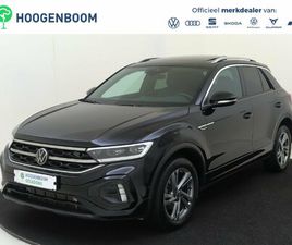 VOLKSWAGEN T-ROC 1.5 TSI R-LINE | PANORAMADAK | DIGITAL COCKPIT PRO | KEYLESS | ADAPTIEVE CRUISE CONTROL | PARKEERASSISTENT | STOELVERWARMING | NAVIGATIE | ACHTERUITRIJCAMERA |
