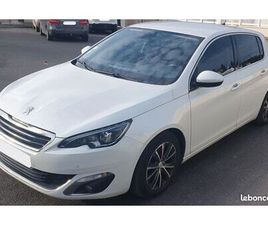 PEUGEOT 308 2.0 BLUEHDI 150 ALLURE EAT6 – 2016 – 2 PLACES – TRÈS BON ÉTAT