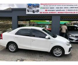 TOYOTA ETIOS 2020 TOYOTA ETIOS CROSS 1.5 XS 5-DR