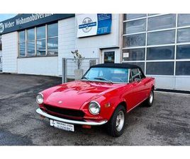 FIAT 124 SPORT SPIDER - TOP ZUSTAND - H-ZULASSUNG