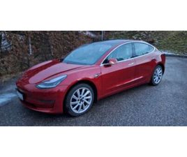 *TESLA MODEL 3 LONG RANGE AWD | 2020 | AUßEN ROT | INNEN WEIßES L