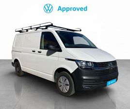 VOLKSWAGEN TRANSPORTER T6.1 VOLKSWAGEN TRANSPORTER FURGON BATALLA CORTA TN 2.0 TDI 110 KW (150 CV)