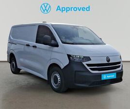 VOLKSWAGEN TRANSPORTER FURGON BATALLA CORTA TN 2.0 TDI 81 KW (110 CV)