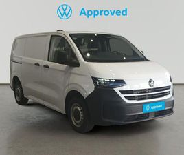 VOLKSWAGEN TRANSPORTER T6.1 VOLKSWAGEN TRANSPORTER FURGON BATALLA CORTA TN 2.0 TDI 81 KW (110 CV)