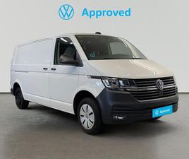 VOLKSWAGEN TRANSPORTER T6.1 VOLKSWAGEN TRANSPORTER FURGON BATALLA CORTA TN 2.0 TDI 81 KW (110 CV)