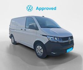 VOLKSWAGEN TRANSPORTER FURGON BATALLA CORTA TN 2.0 TDI 81 KW (110 CV)