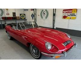 1969 JAGUAR E-TYPE ROUGE MANUEL, 4 VITESSES CONDUITE À GA...