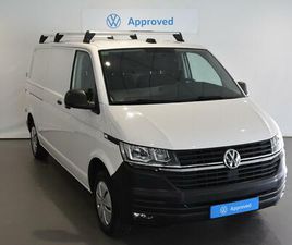VOLKSWAGEN TRANSPORTER T6.1 VOLKSWAGEN TRANSPORTER FURGON BATALLA LARGA TN 2.0 TDI 81 KW (110 CV)