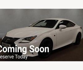 LEXUS RC RC200T 2.0 200T F SPORT AUTO EURO 6 (START/STOP) 2DR