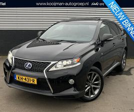 LEXUS RX 450H - 4WD F-SPORT LINE AUTO VOL LUXE, TREKHAAK, SCHUIF-/KANTELDAK, HUD, NAVIGATIE, STOELVERWARMI