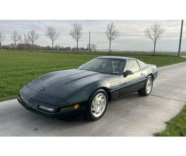 1993 CHEVROLET CORVETTE VERT FONCÉ MANUEL, 6 VITESSES CON...