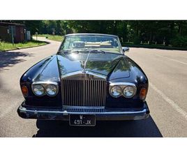 1976 ROLLS ROYCE CORNICHE NOIR AUTOMATIQUE, 3 VITESSES CO...