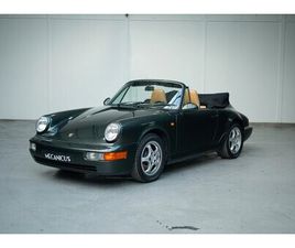 1992 PORSCHE 911 / 964 CARRERA - 964 CARRERA 2 CABRIOLET MANUAL OAK GREEN / PHASE 2 / LOW MILEAGE