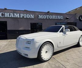 ROLLS ROYCE PHANTOM DROPHEAD COUPE USED 2015 ROLLS-ROYCE PHANTOM DROPHEAD COUPE