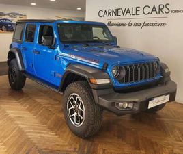 JEEP WRANGLER UNLIMITED WRANGLER UNLIMITED 2.0 TURBO RUBICON