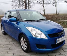 SUZUKI SWIFT 1.2 BENZYNA+LPG KLIMA 5-DRZWI EKONOMICZNY ZADBANY 2012R KRAKÓW PODGÓRZE DUCHACKIE • OLX.PL