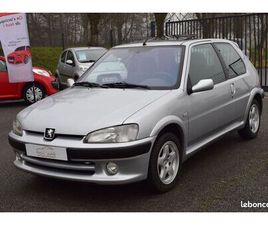 PEUGEOT 106 SPORT 1.1 60 CV / CLIMATISATION / TOIT OUVRANT / 1ÈRE MAIN / 73000 KMS