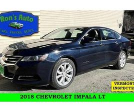 2018 CHEVROLET IMPALA LT VT INSPECTED*VERMONT*RON’S AUTO VT
