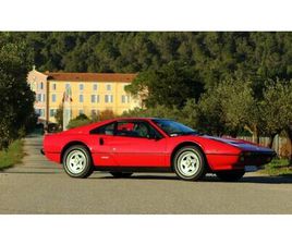 1985 FERRARI 308 ROUGE MANUEL, 5 VITESSES CONDUITE À GAUC...