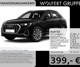 AUDI Q3 35 TFSI S LINE 35 TFSI S TRONIC