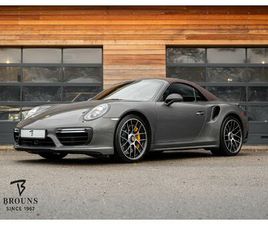 PORSCHE 911 991 CABRIO 3.8 TURBO S 580PK | NL AUTO | BURMESTER | MANUFAKTUR |