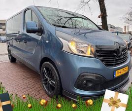 RENAULT TRAFIC 1.6 DCI T29 125PK L2 H1 DUBBEL CABINE COMFORT EDITION 2 SCHUIFDEUREN,AIRCO,NAVIGATIE