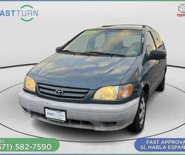 USED 2002 TOYOTA SIENNA LE