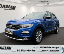 VOLKSWAGEN T-ROC 1.5TSI STYLE SHZ*NAVI*SPURHALTE.*VERKEHRSZEICHEN*A